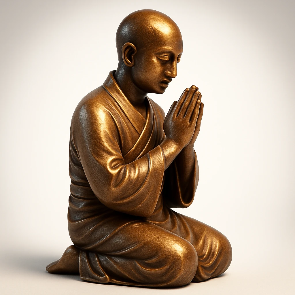 people praying in a Buddhist temple emoji