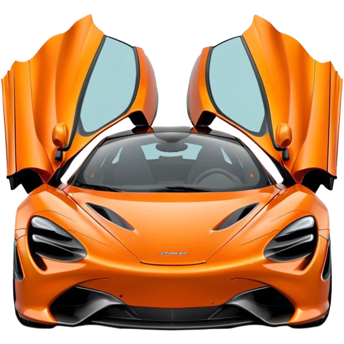 McLaren 720S - McLaren (Model Year: 2021) (Iconic colour: Orange) emoji