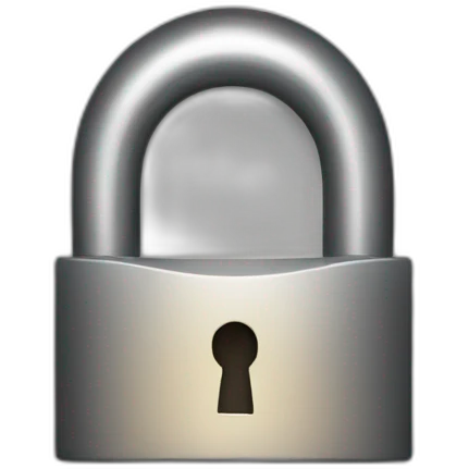 lock emoji
