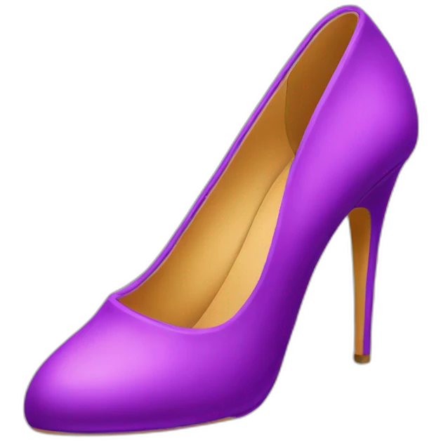 Back of loubutin heels emoji