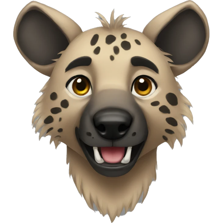 Hyena fullbody emoji