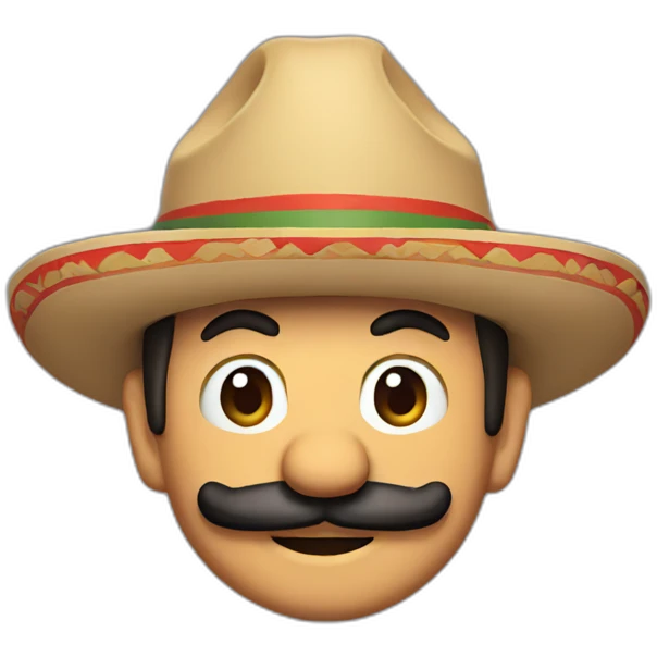 mexican mario emoji