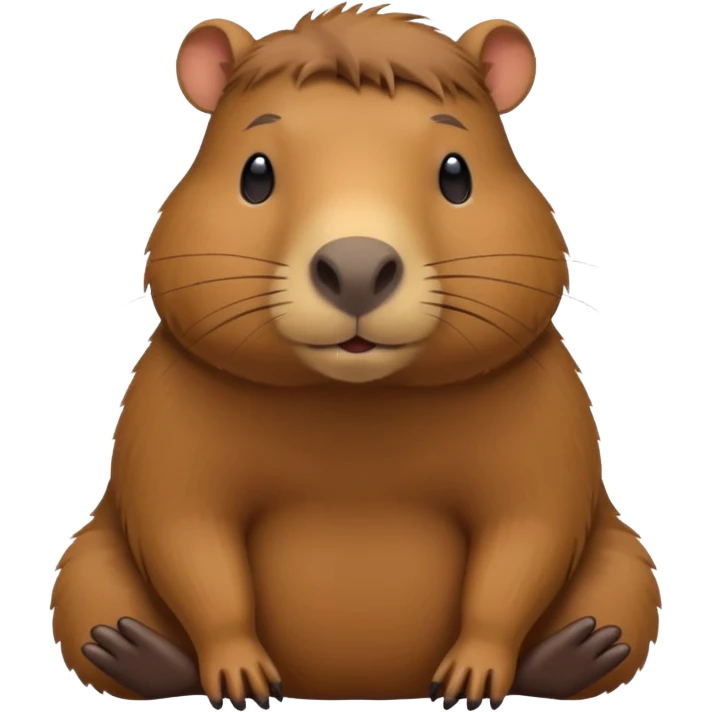 Capibara emoji