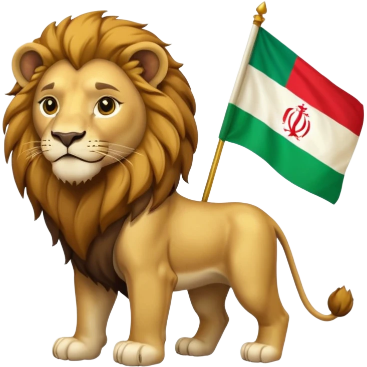 🦁🇮🇷 emoji