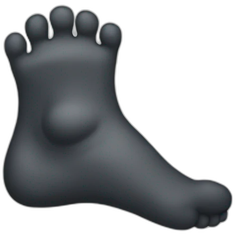foot emoji