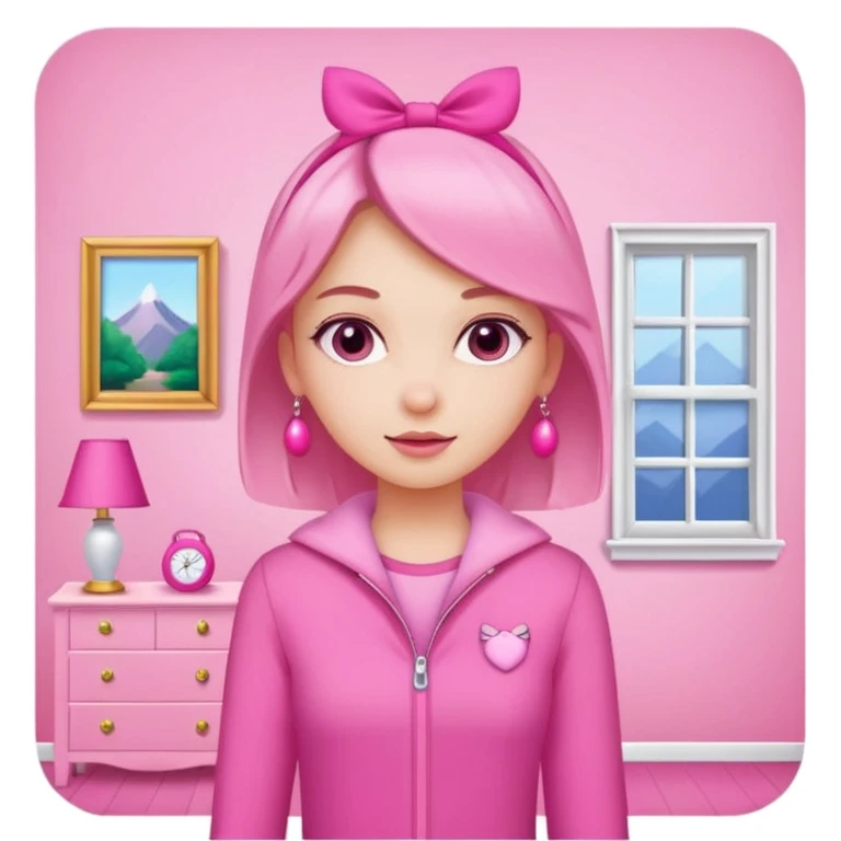 girl everything pink emoji