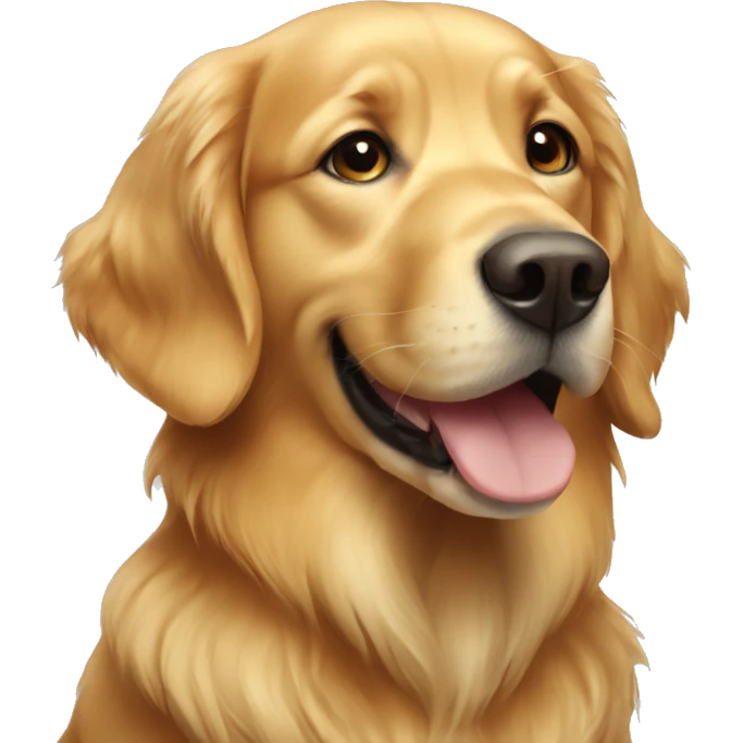 Golden retriever  emoji