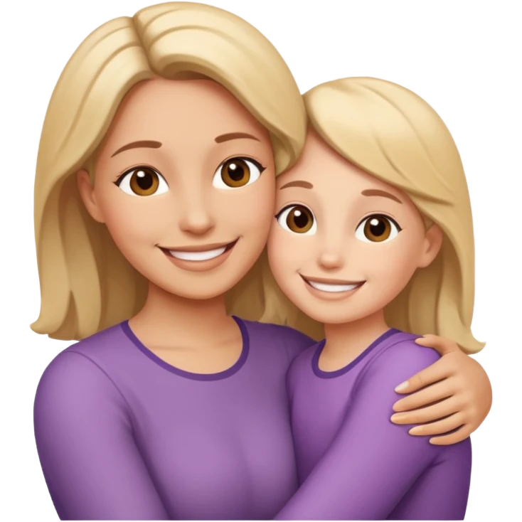 Mãe e filha emoji