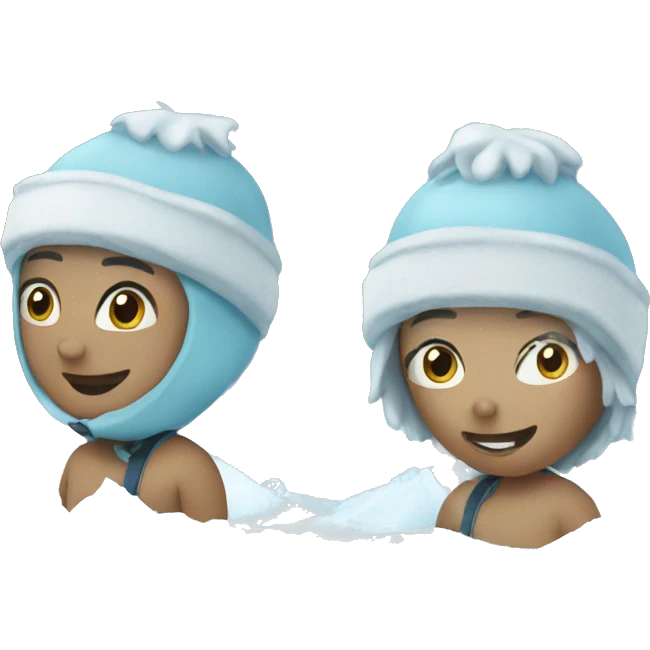 ice swimming emoji