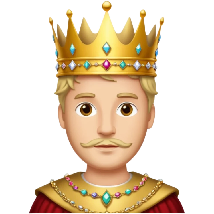 Make it based off a king emoji