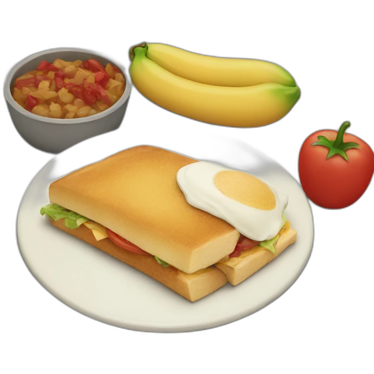 Lunch emoji