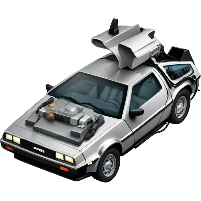 Delorean emoji