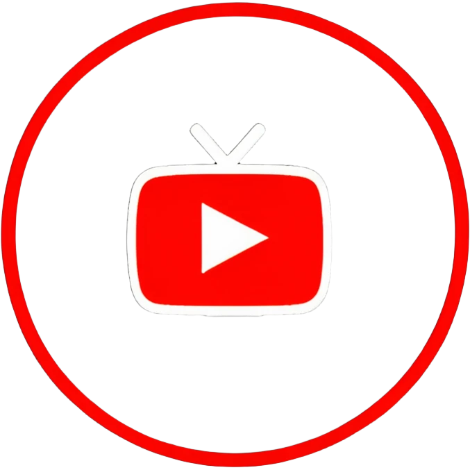red YouTube logo with speed effect emoji