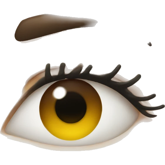 eyes down eyelashes emoji