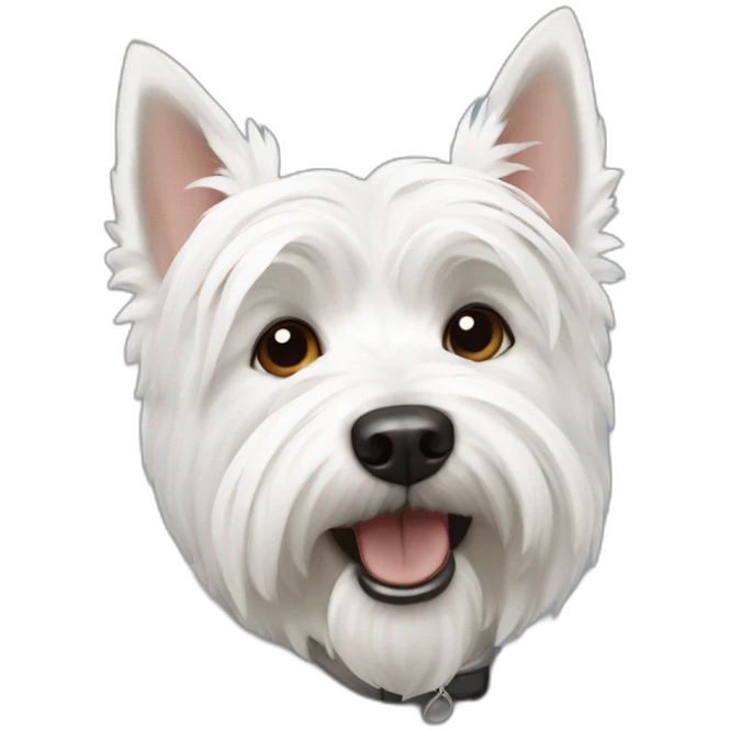 Canadian westie emoji