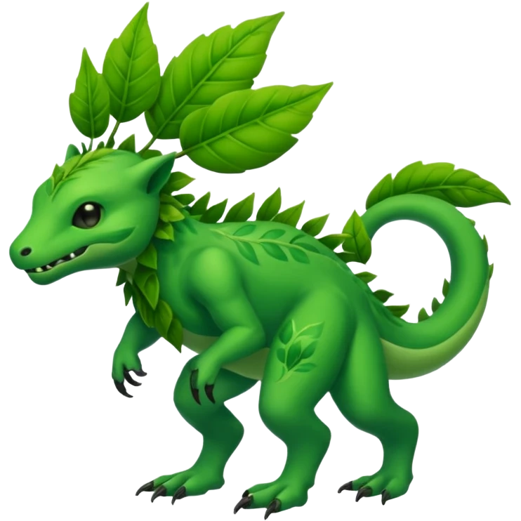 Gress-Fakémon-hybrid-creature (full body)  emoji