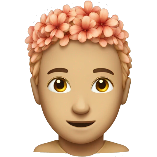 Head of flowe emoji