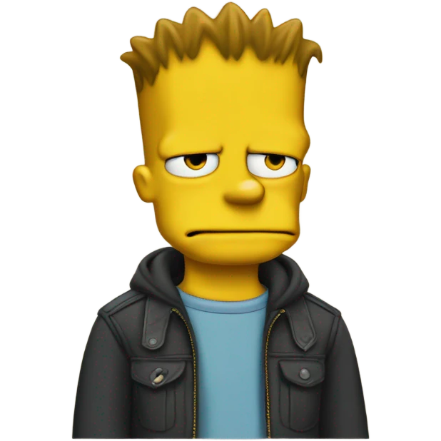 bart simpson emoji