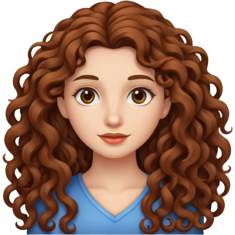 👩🏻‍🦱 e 👩🏻‍🦱 emoji