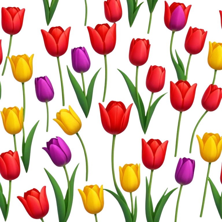 Tulipas emoji
