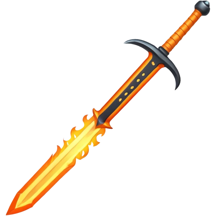 fire sword emoji