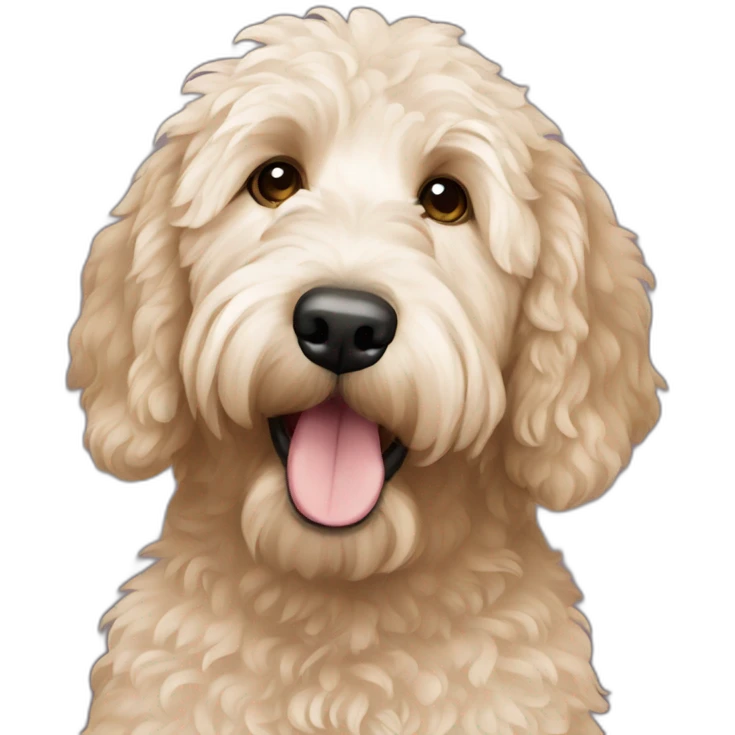 Goldendoodle emoji