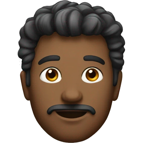 A unique man emoji