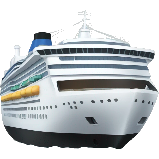 Cruise ship emoji