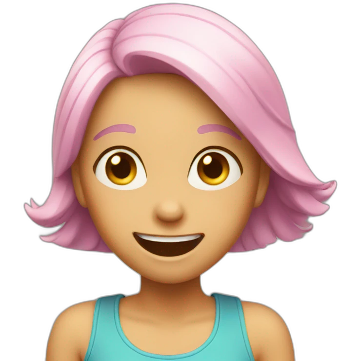 excited girl emoji