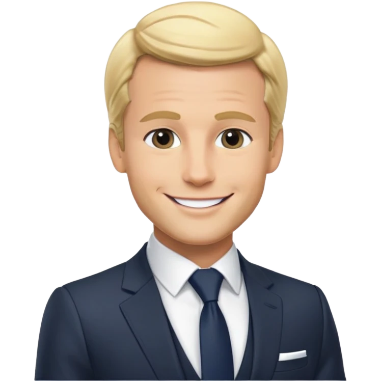 Macron ken barbie emoji