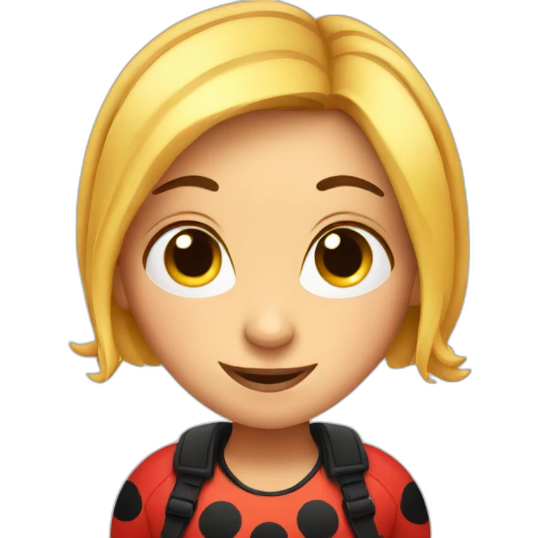 Lady bug emoji