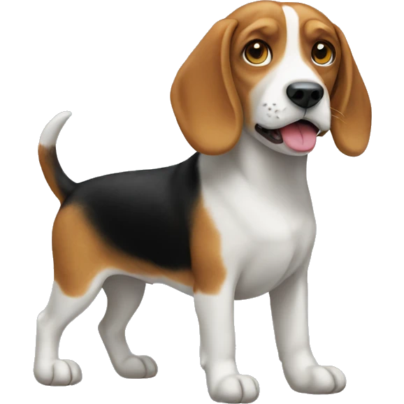 Beagle dog emoji