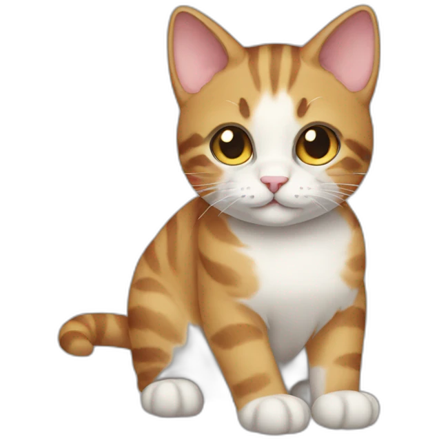 Cat cat emoji