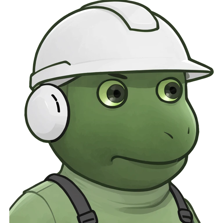 a man in a strict dark blue suit, wearing a white construction helmet on his head emoji