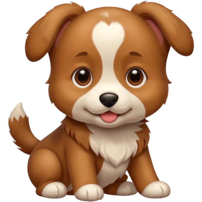 Puppy working  emoji