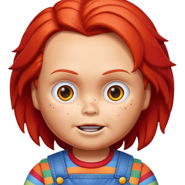 Un emojin de chuky emoji