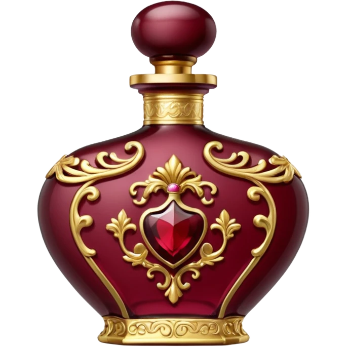 burgundy perfume emoji
