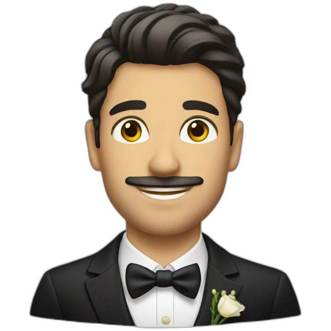 Spanish groom emoji