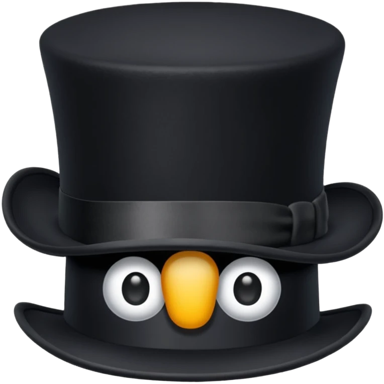 top hat emoji