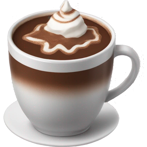 hot chocolate emoji