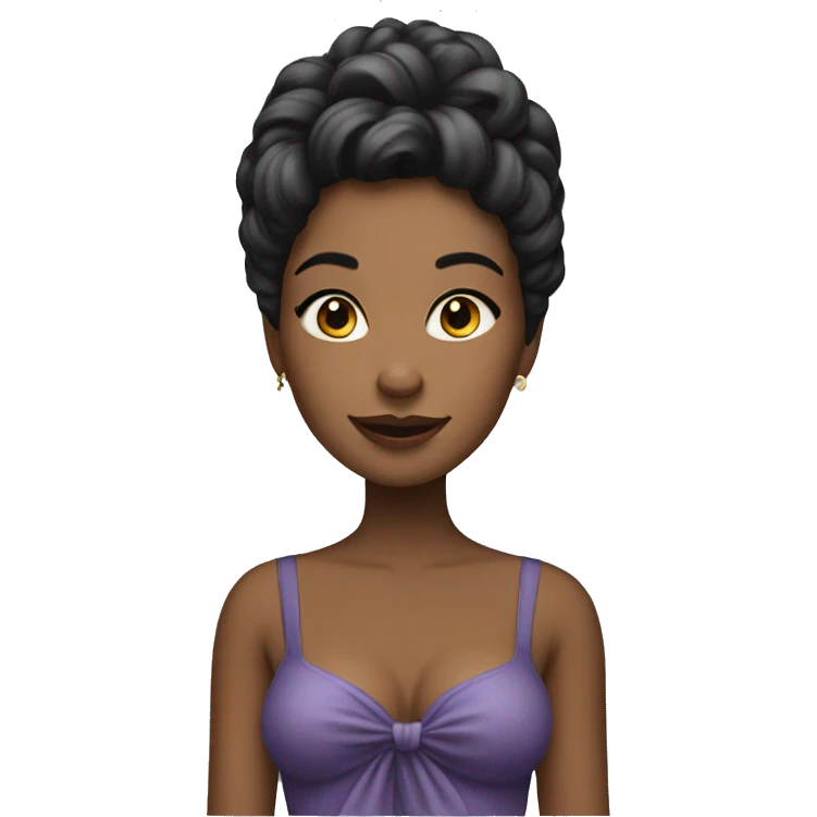 coquette girl emoji
