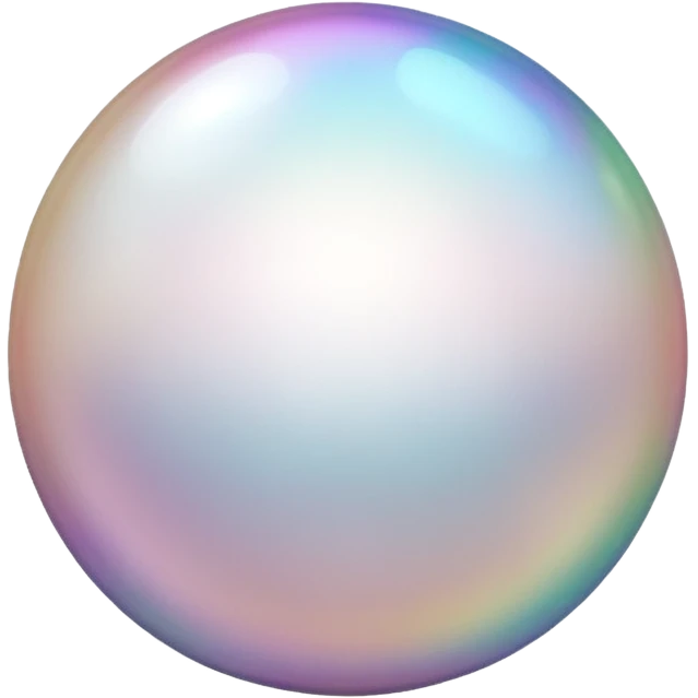 a pearl emoji