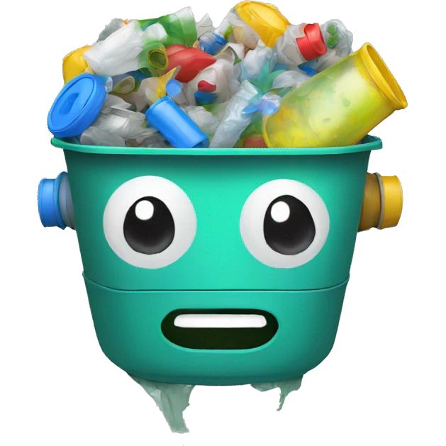 plastic waste chatbot emoji