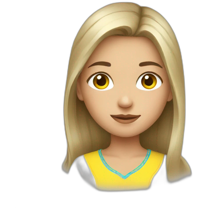 ukraine girl emoji