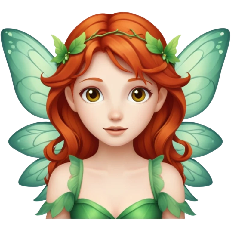 Bloom, winx club, a red head fairy  emoji