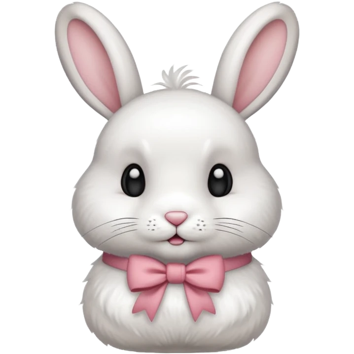 Coelho de laço emoji