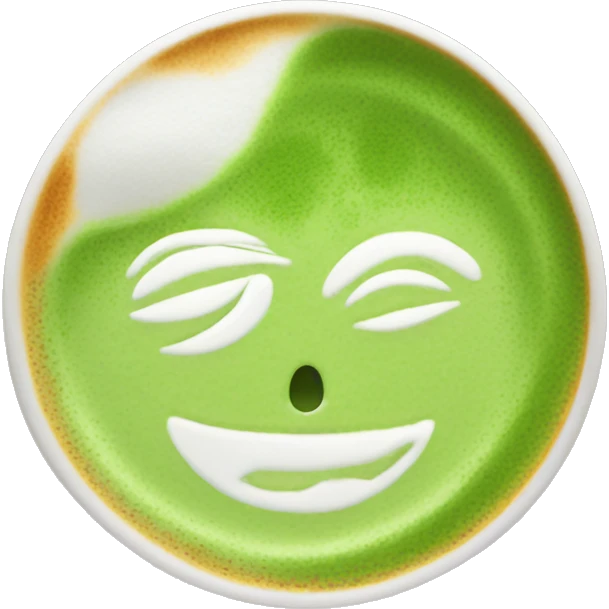 Matcha latte emoji
