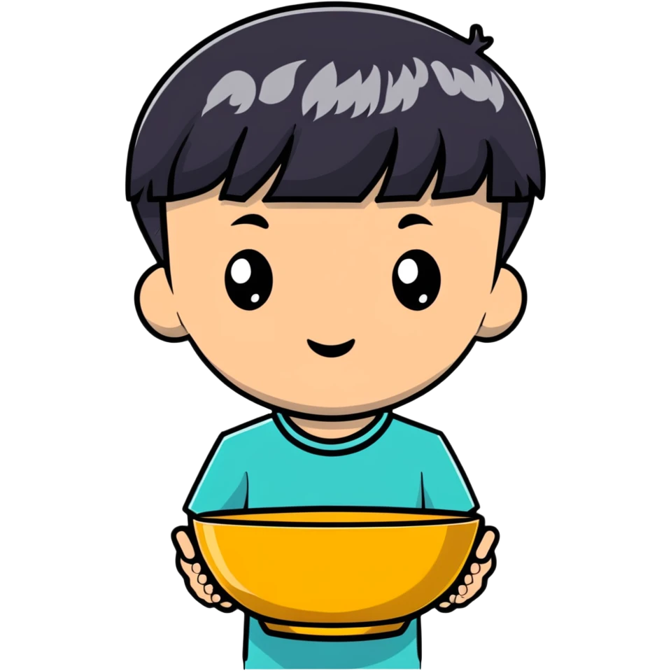 boy with bowl haircut emoji
