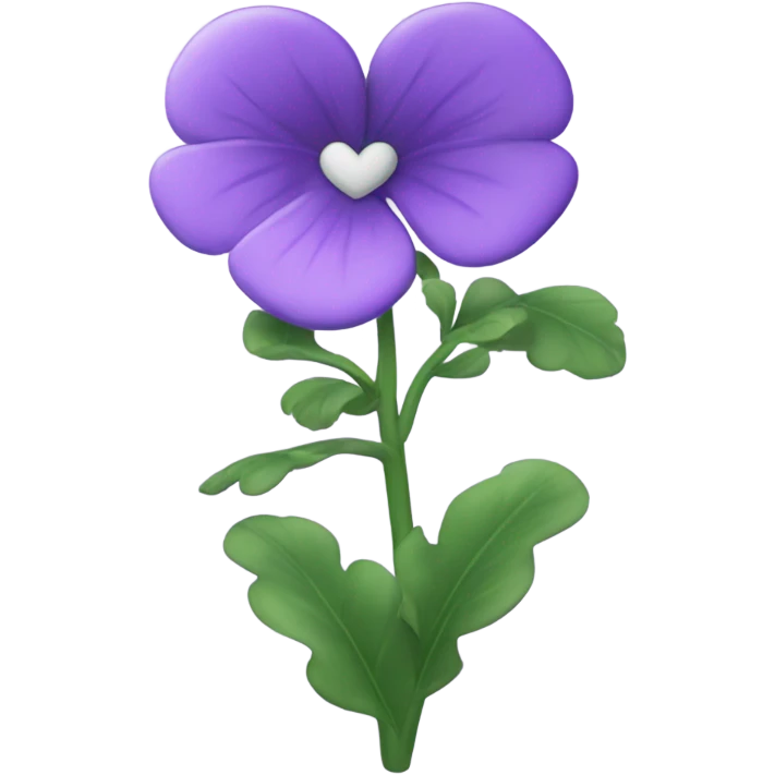 violet plant emoji