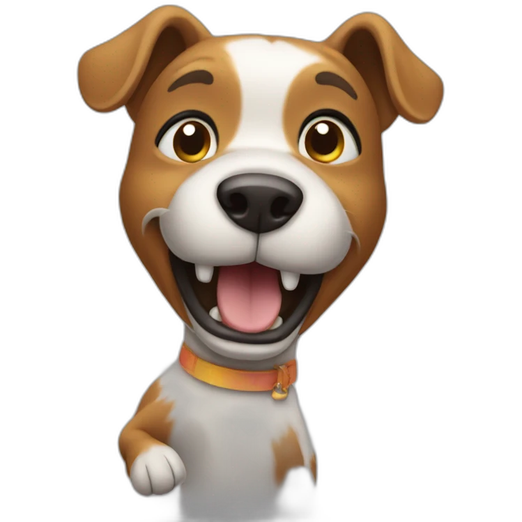 dancing dog emoji